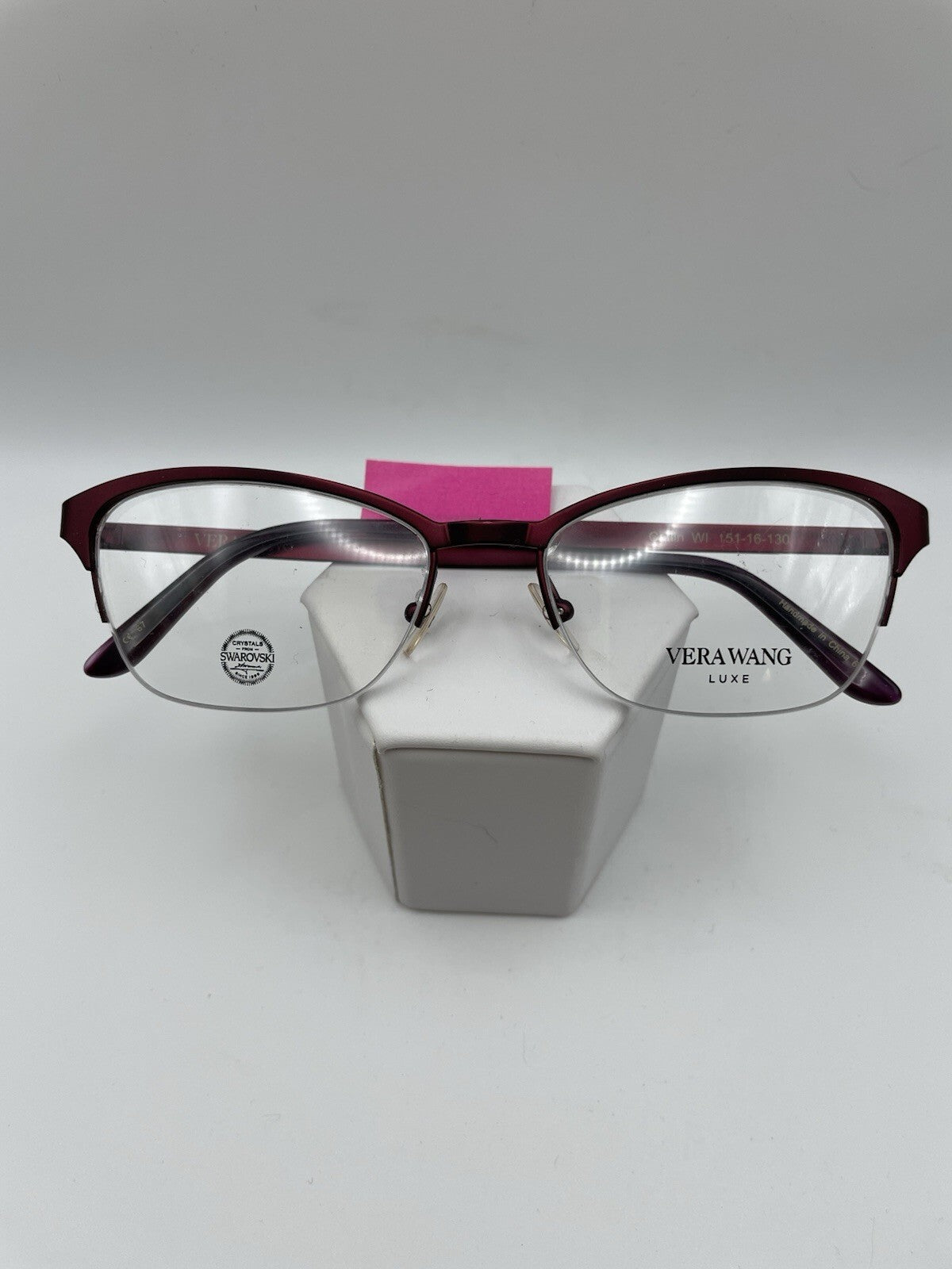 VERA WANG Brand Catlin Model 51 Eye Red NEW