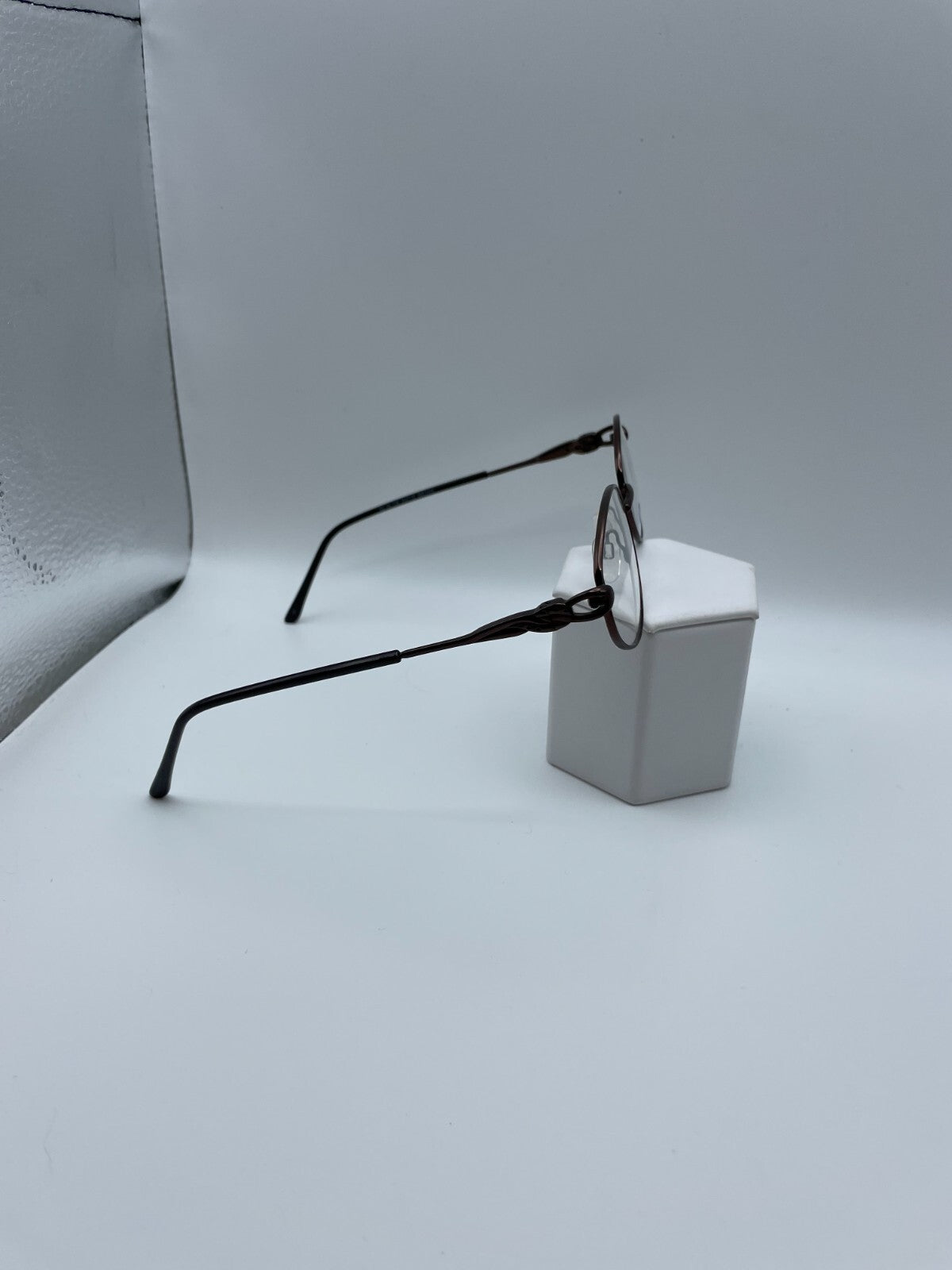 Modern Optical Brand Nella Model 52 Eye Matte Brown NEW