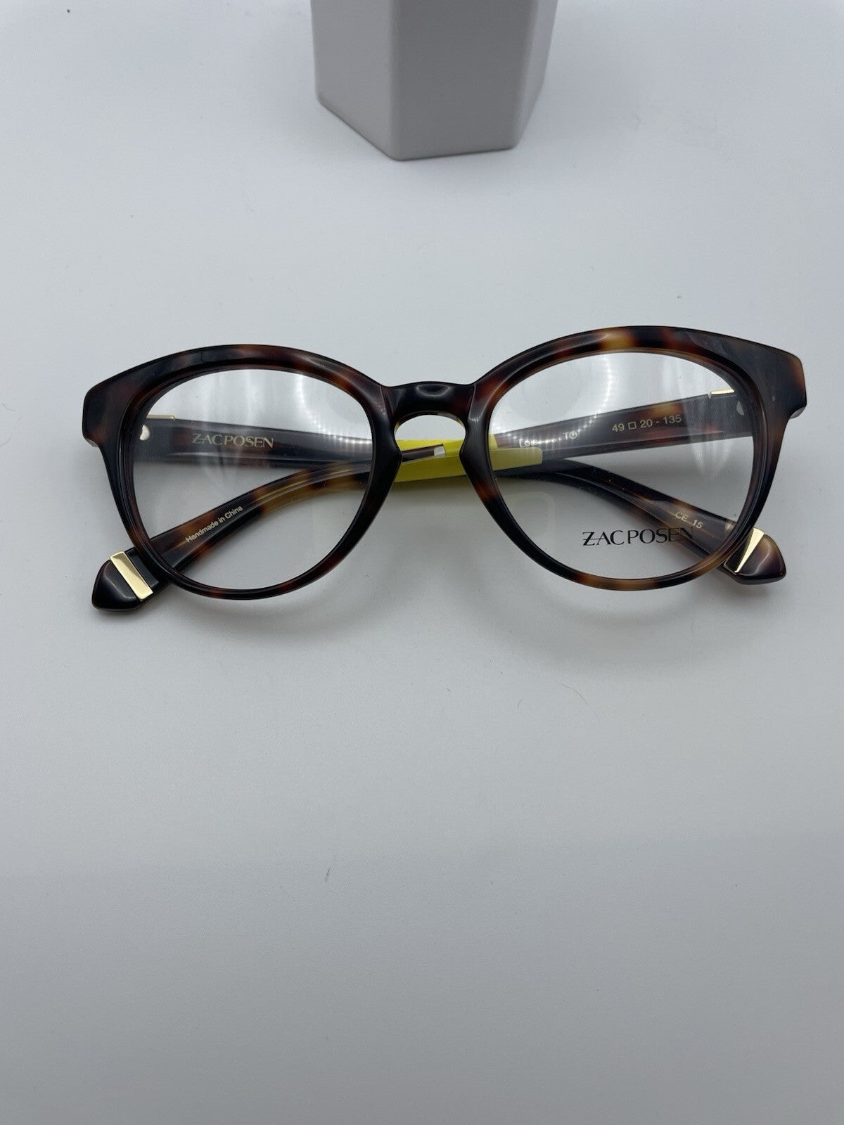 Zac Posen Brand Lois Model 49 Eye Tortoise NEW