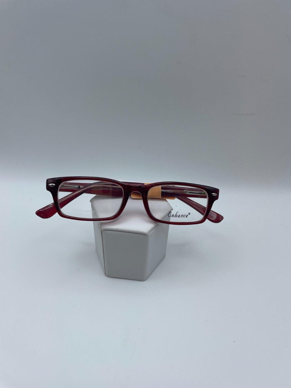Enhance Brand 3928 Model 45 Eye Burgundy NEW