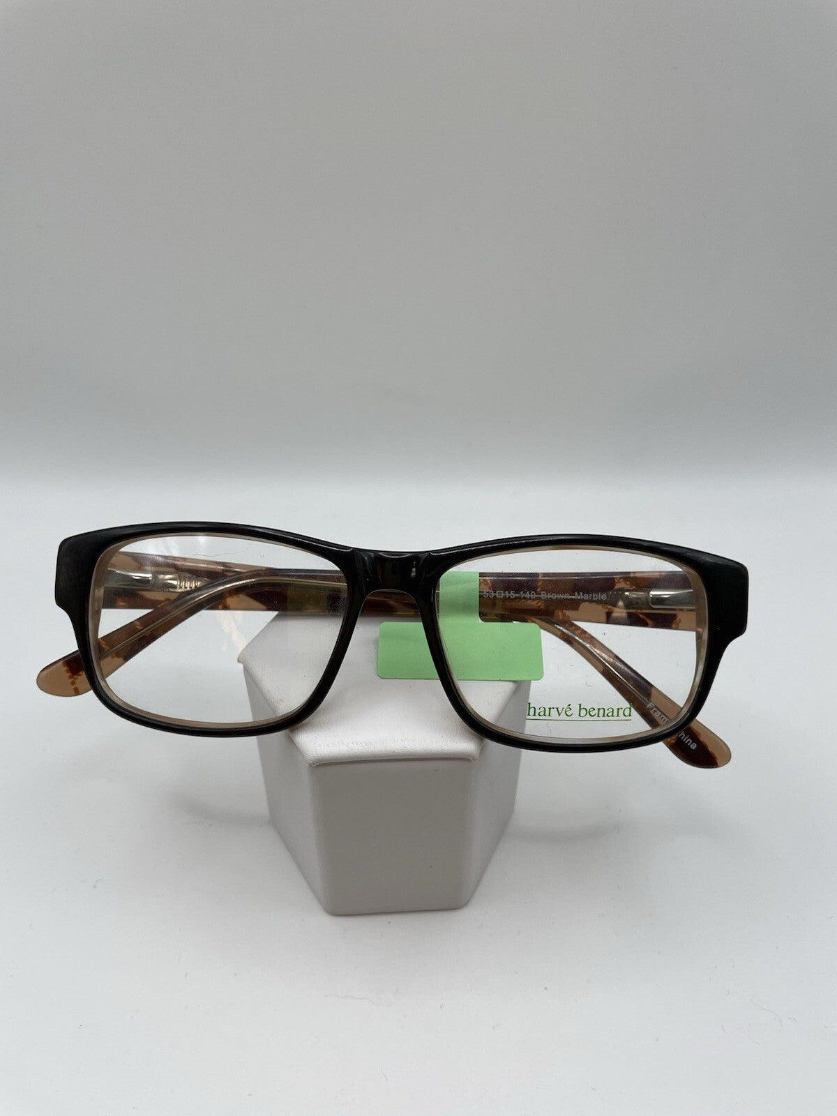harvé benard Brand HB615 Model 53 Eye Brown Marble NEW￼
