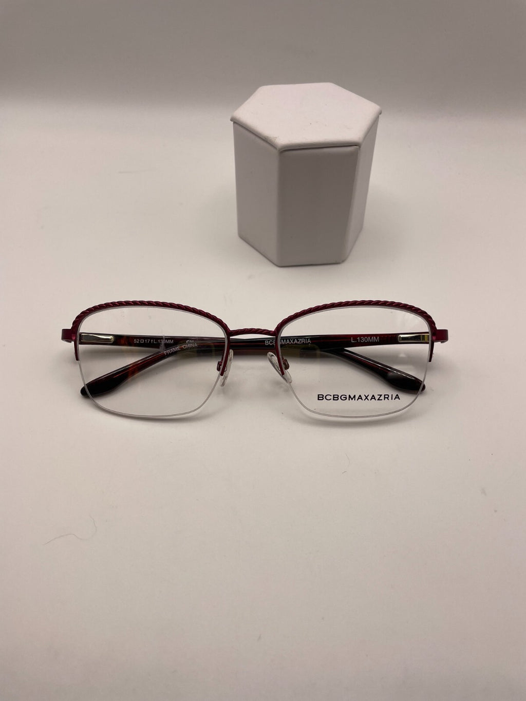 BCBGMAXAZRIA Brand Vincezia Model 52 Eye Red NEW
