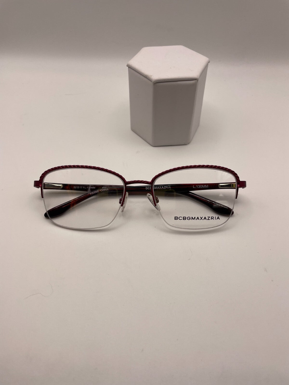BCBGMAXAZRIA Brand Vincezia Model 52 Eye Red NEW