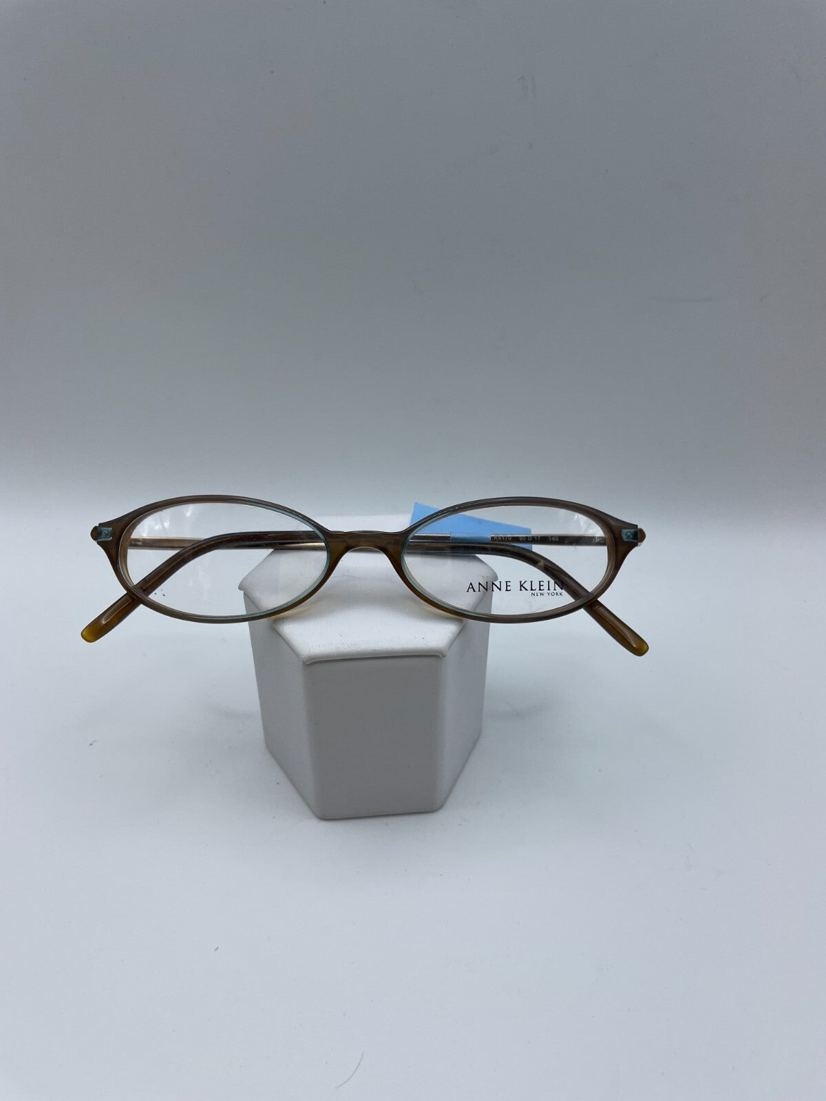 Anne Klein Brand AK8026 K5170 Model 50 Eye Brown Aqua NEW