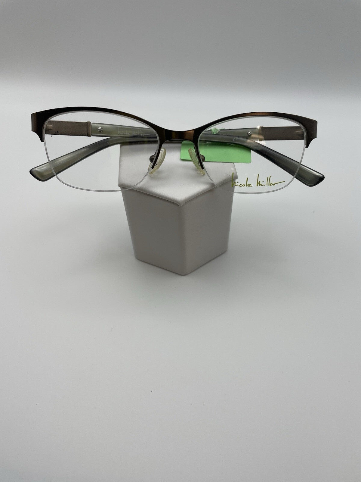 Nicole Miller Brand Grove Model 49 Eye Brown NEW