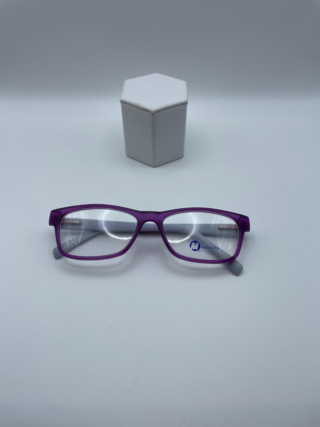 Modern Optical Brand Everly Model 54 Eye Purple NEW