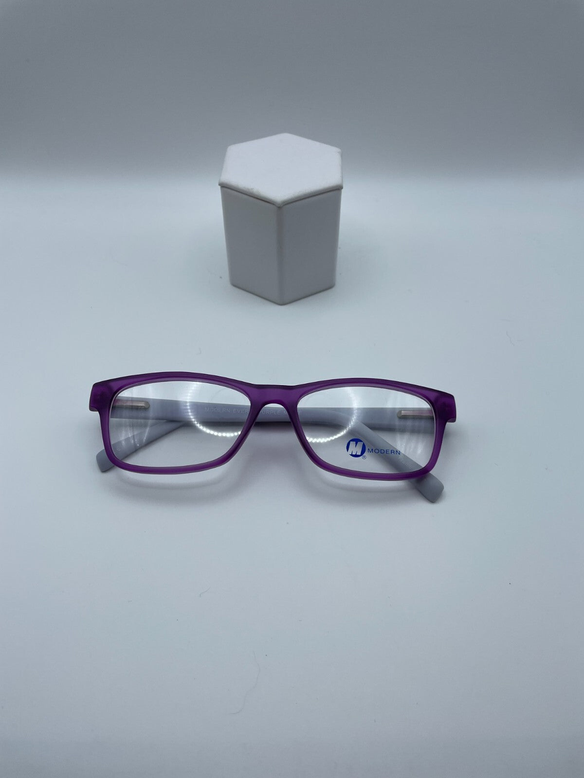 Modern Optical Brand Everly Model 54 Eye Purple NEW