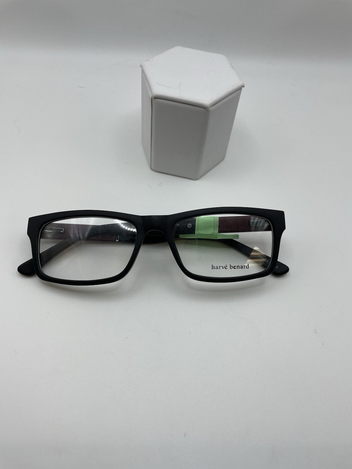 harvé benard Brand HB703 Model 53 Eye Black/Burgundy Matte NEW￼