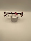 VERA WANG Brand Llya Model 50 Eye Burgundy NEW