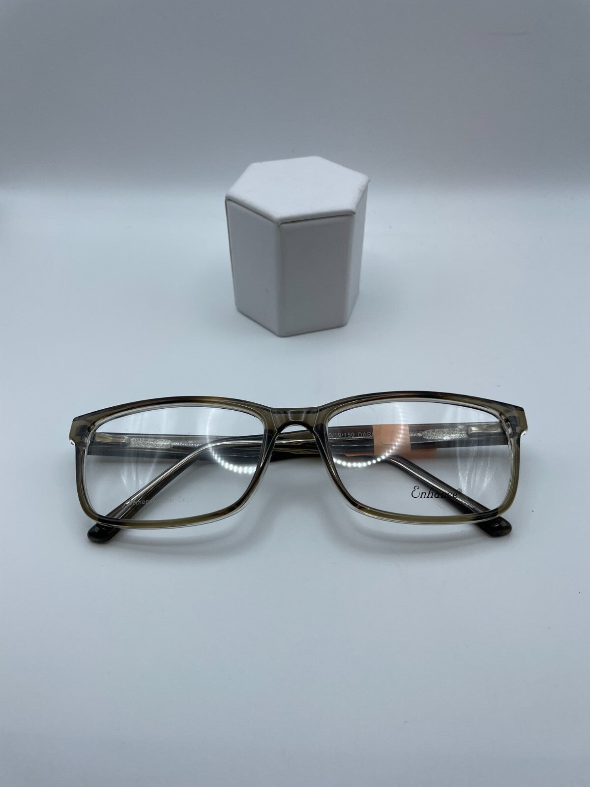 Enhance Brand 4038 Model 60 Eye Dark Gray Crystal NEW