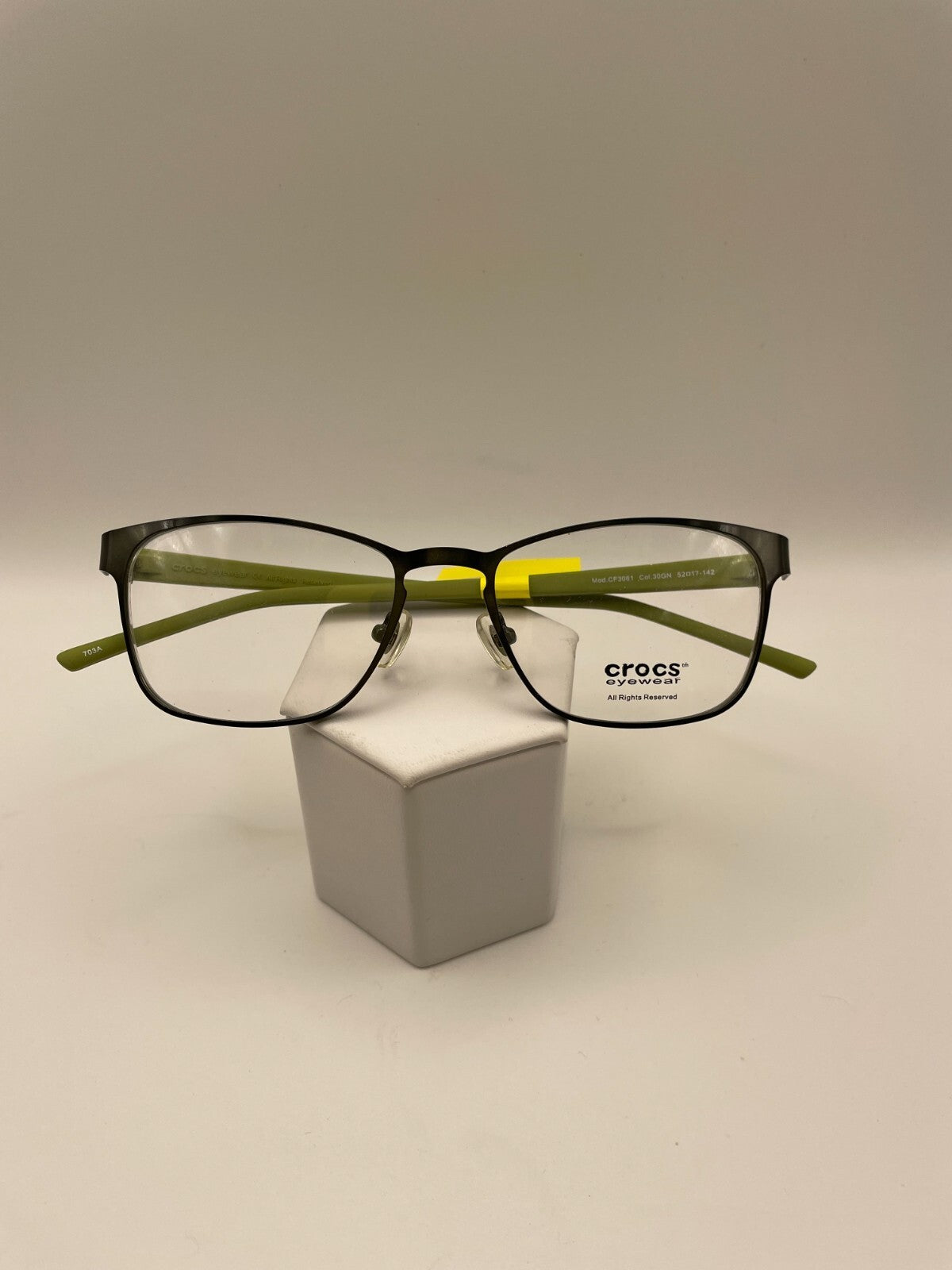 CROCS Eyewear Brand CF3061 Model 52 Eye Green NEW