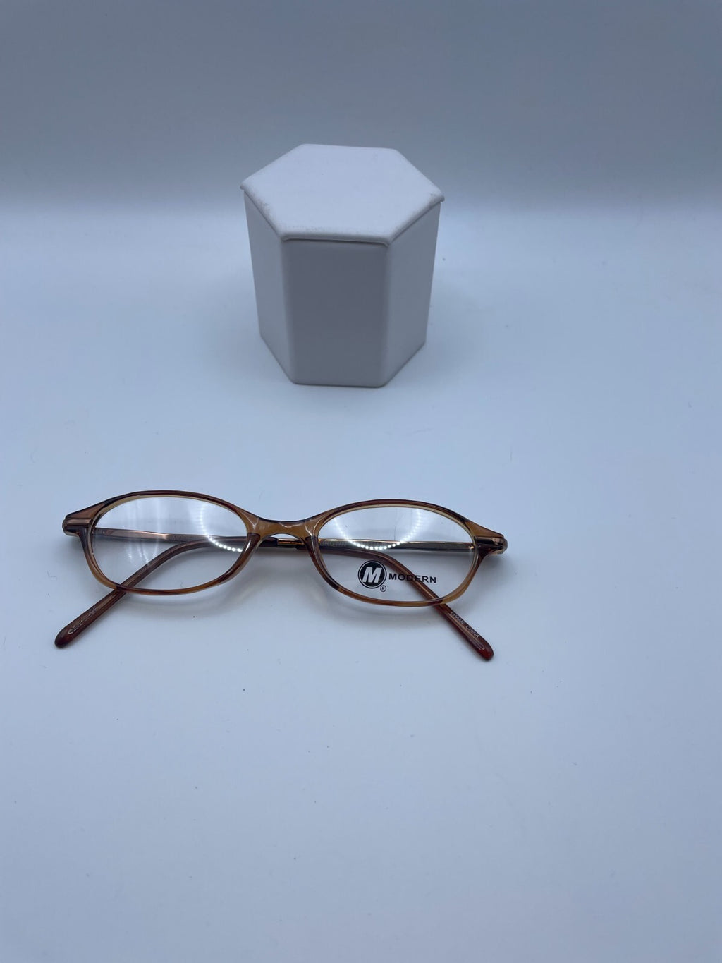 Modern Optical Brand Carousel Model 43 Eye Brown NEW