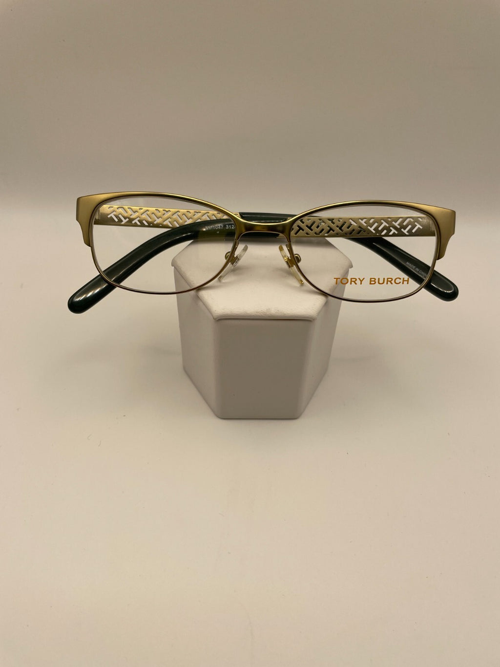 Tory Burch Brand TY1047 Model 49 Eye Green/Gold NEW
