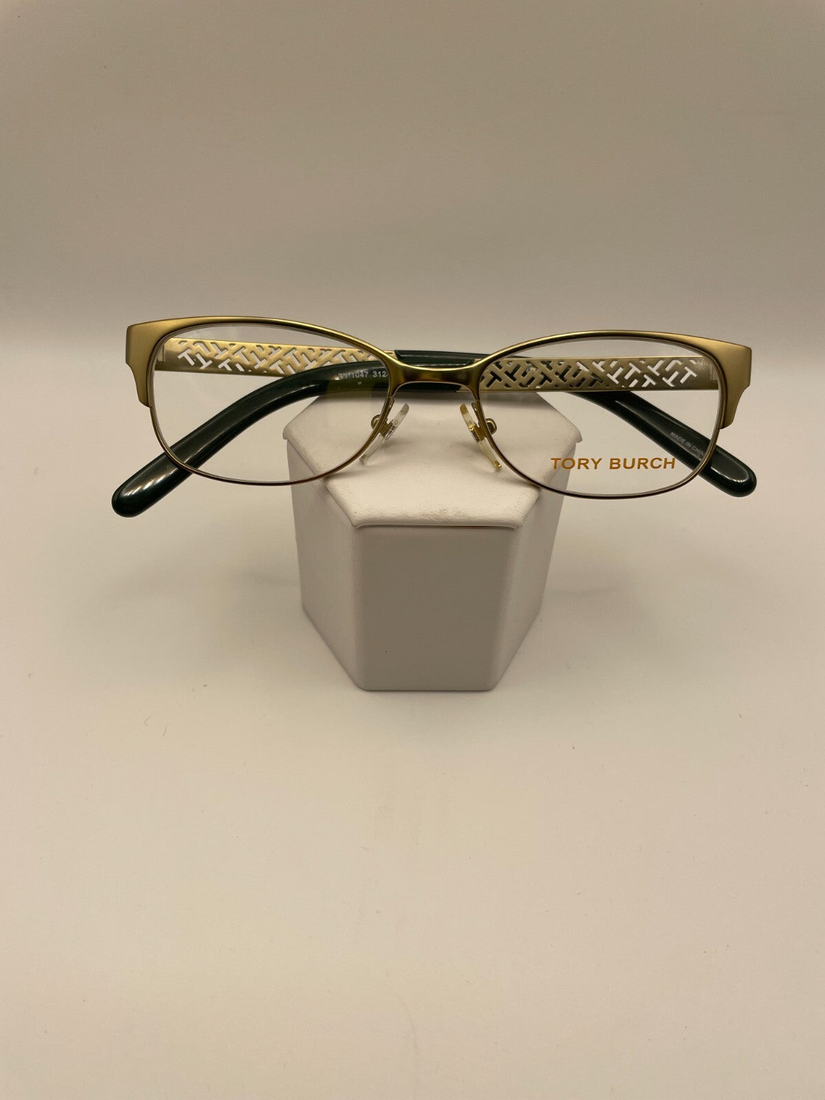 Tory Burch Brand TY1047 Model 49 Eye Green/Gold NEW