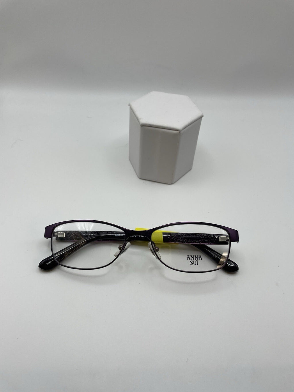 Anna Sui Brand AS205 Model 52 Eye Purple NEW
