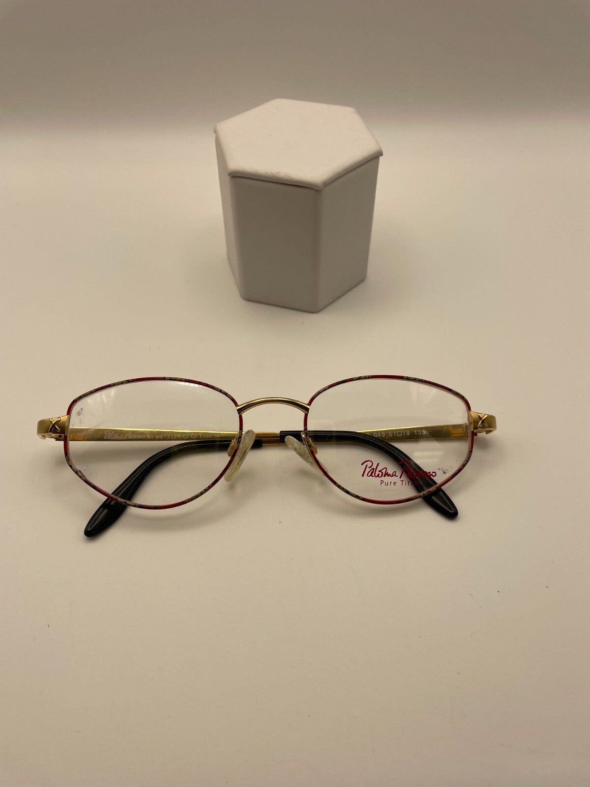 Palsma Picasso Brand 8416 Model 51 Eye Red/Gold NEW