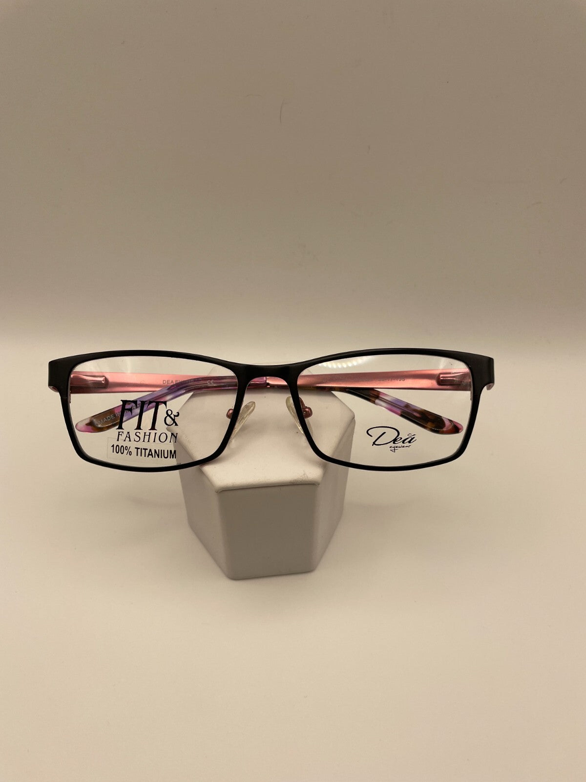 Dea Eyewear Brand DE-02025 ILARIA Model 55 Eye Pink NEW
