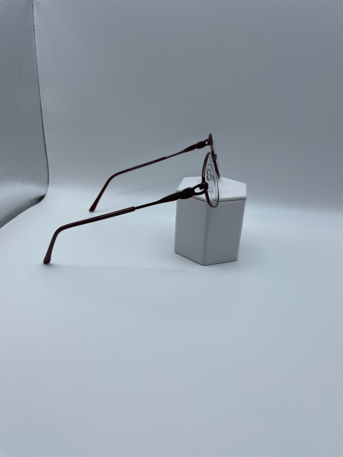 Modern Optical Brand Nella Model 52 Eye Matte Burgundy NEW