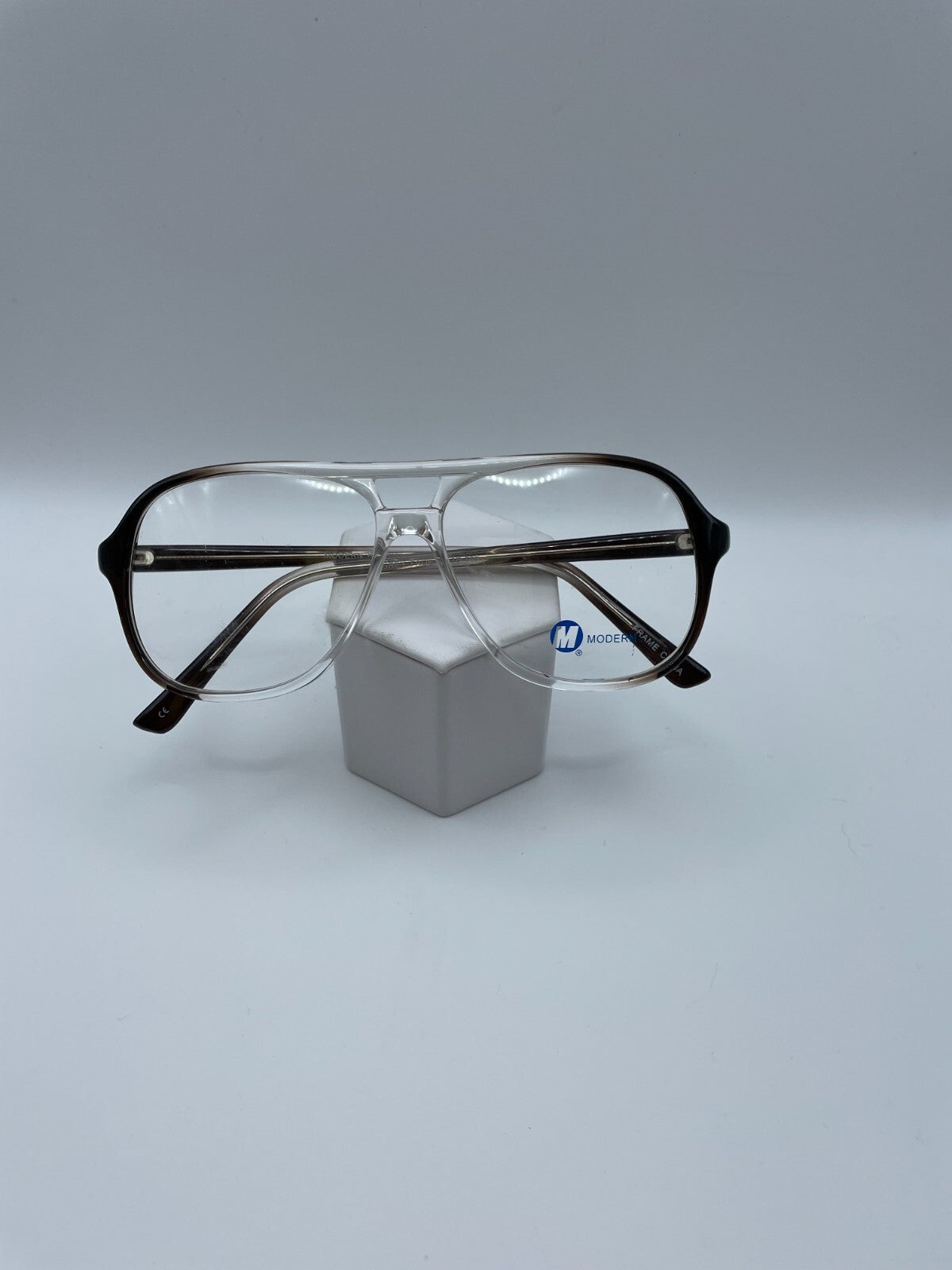 Modern Optical Brand Bobby Model 51 Eye Brown Fade NEW