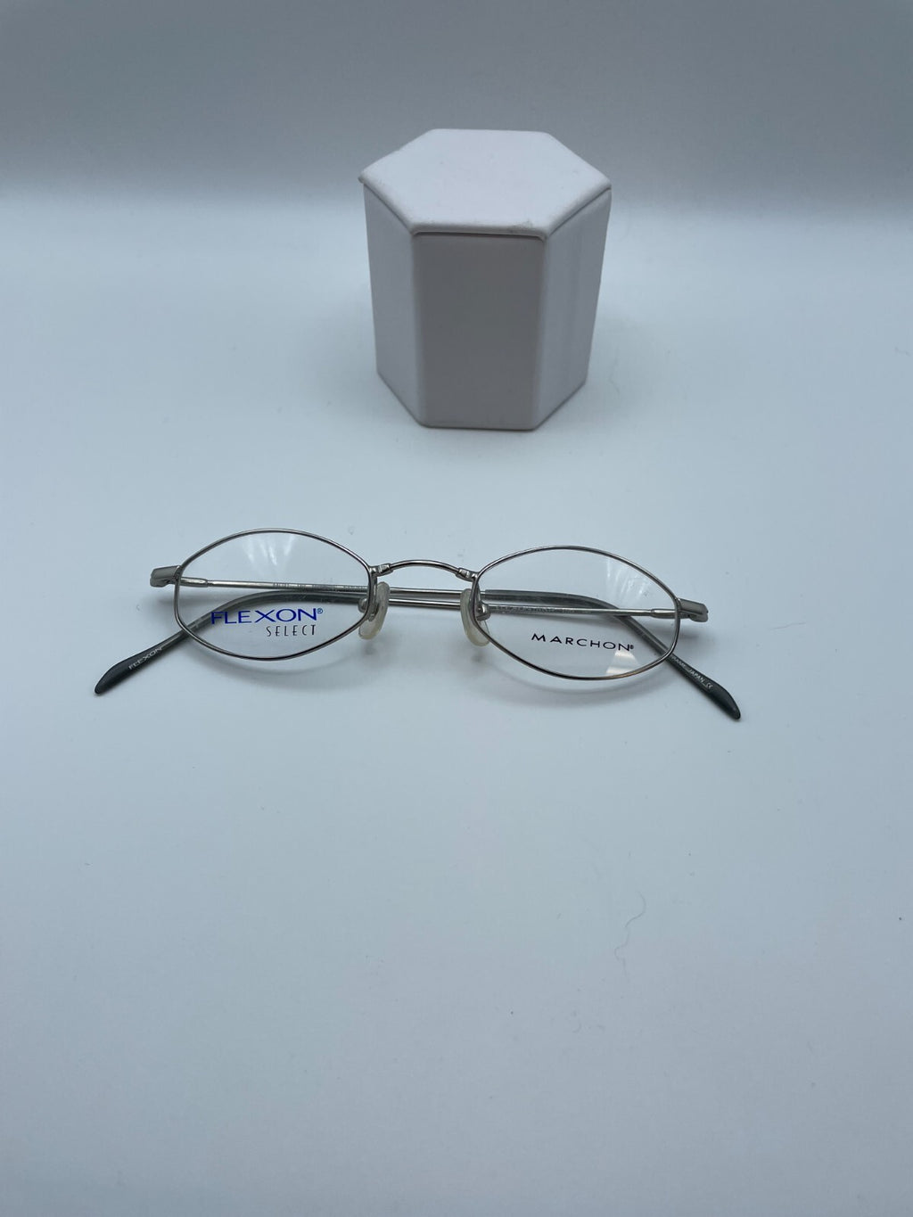 Flexon By Marchon Brand Select 1103 Model 44 Eye Silver Color NEW