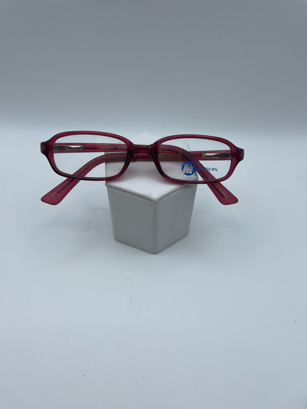 Modern Optical Brand Wiggle Model 40 Eye Purple NEW