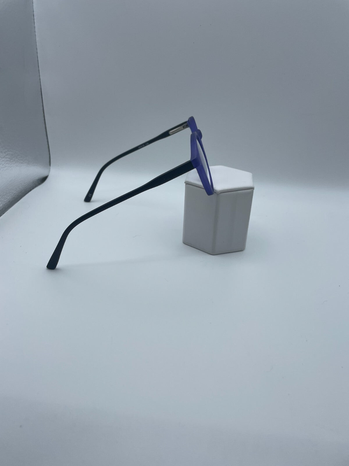 Modern Optical Brand Dabble Model 45 Eye Black/Blue Matte NEW