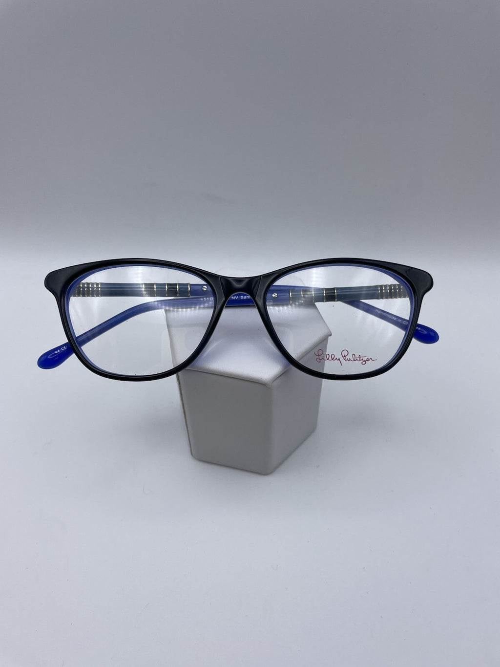 Lily Pulitzer Brand Sanford Model 51 Eye Navy NEW