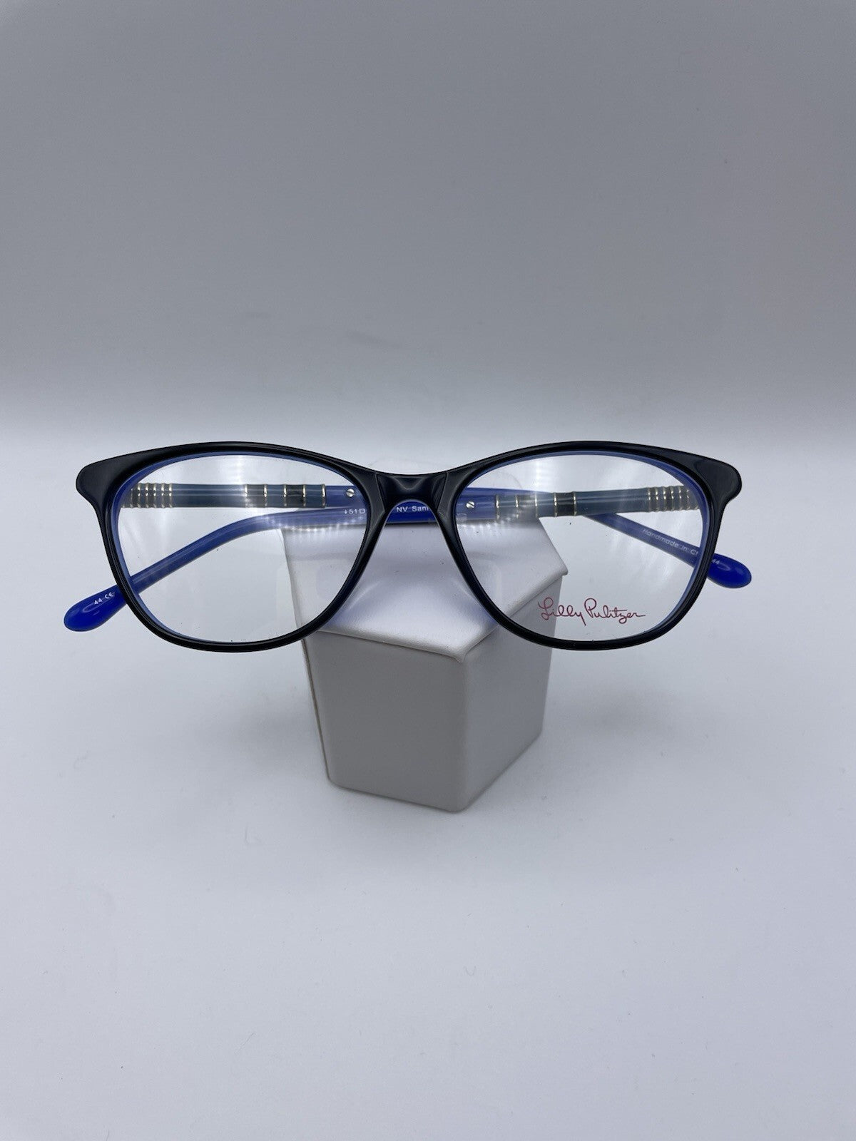 Lily Pulitzer Brand Sanford Model 51 Eye Navy NEW