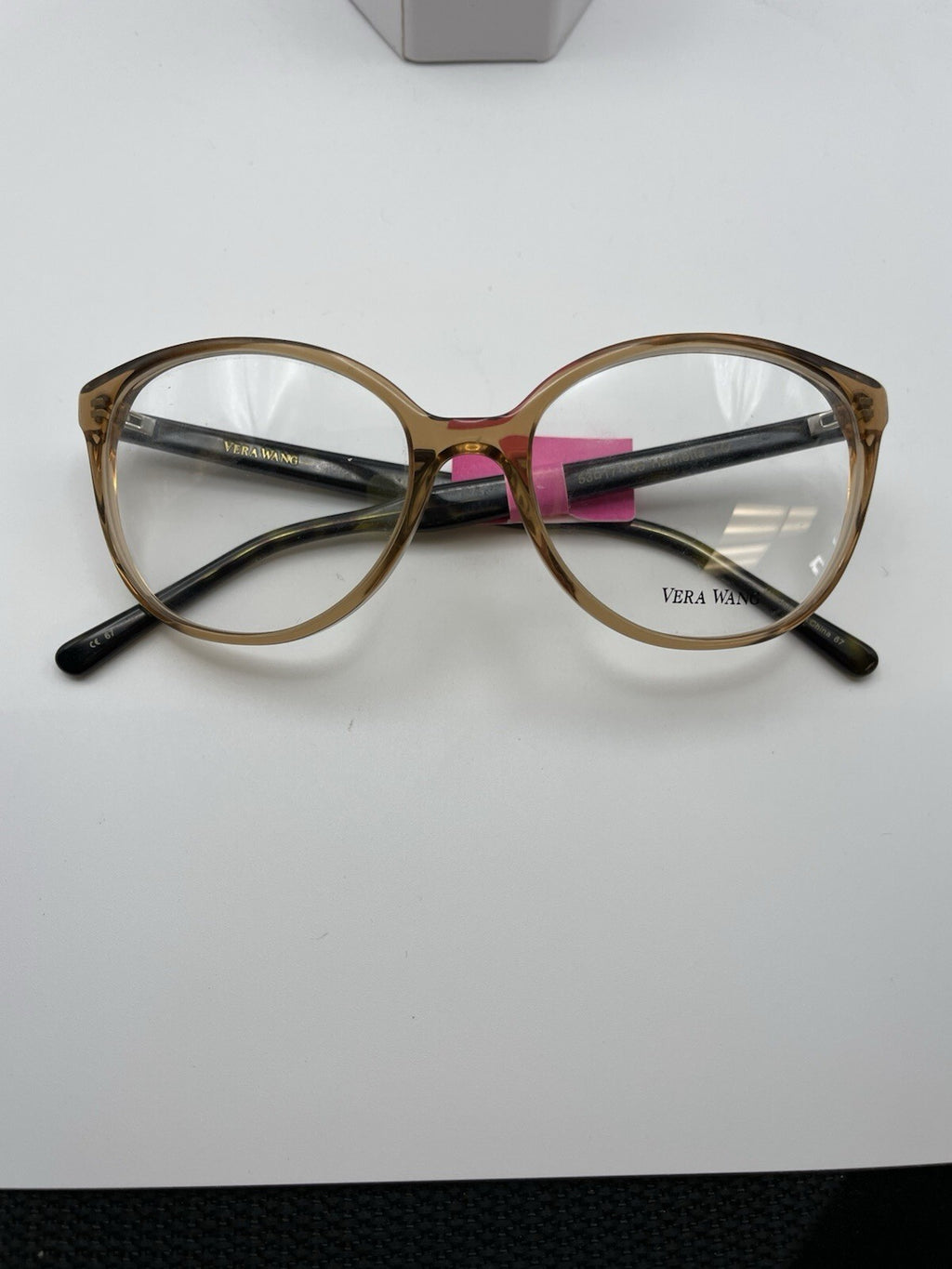 VERA WANG Brand Harrietta Model 53 Eye Brown/Crystal NEW