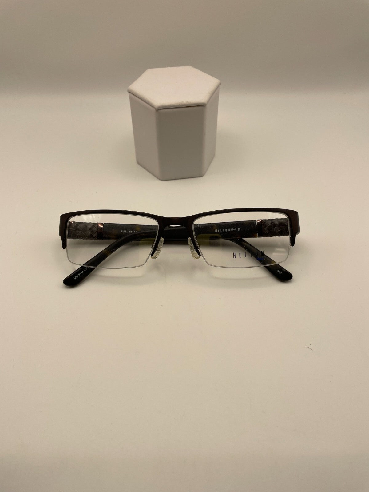 Helium Paris Brand 4163 Model 52 Eye Brown NEW