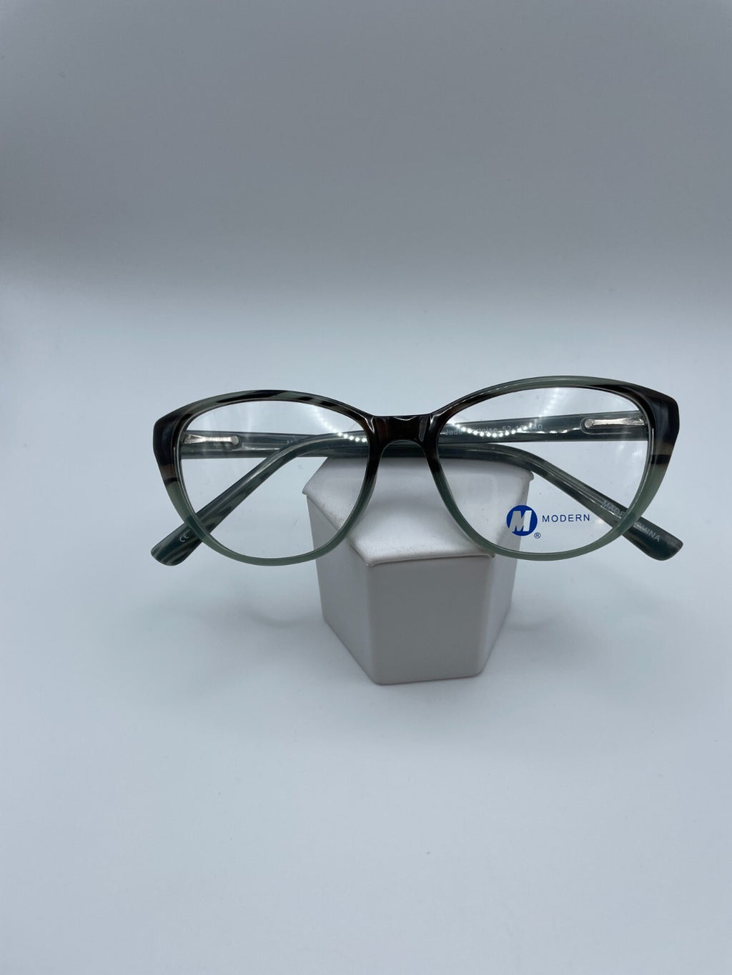 Modern Optical Brand About Model 52 Eye Jade Tortoise NEW