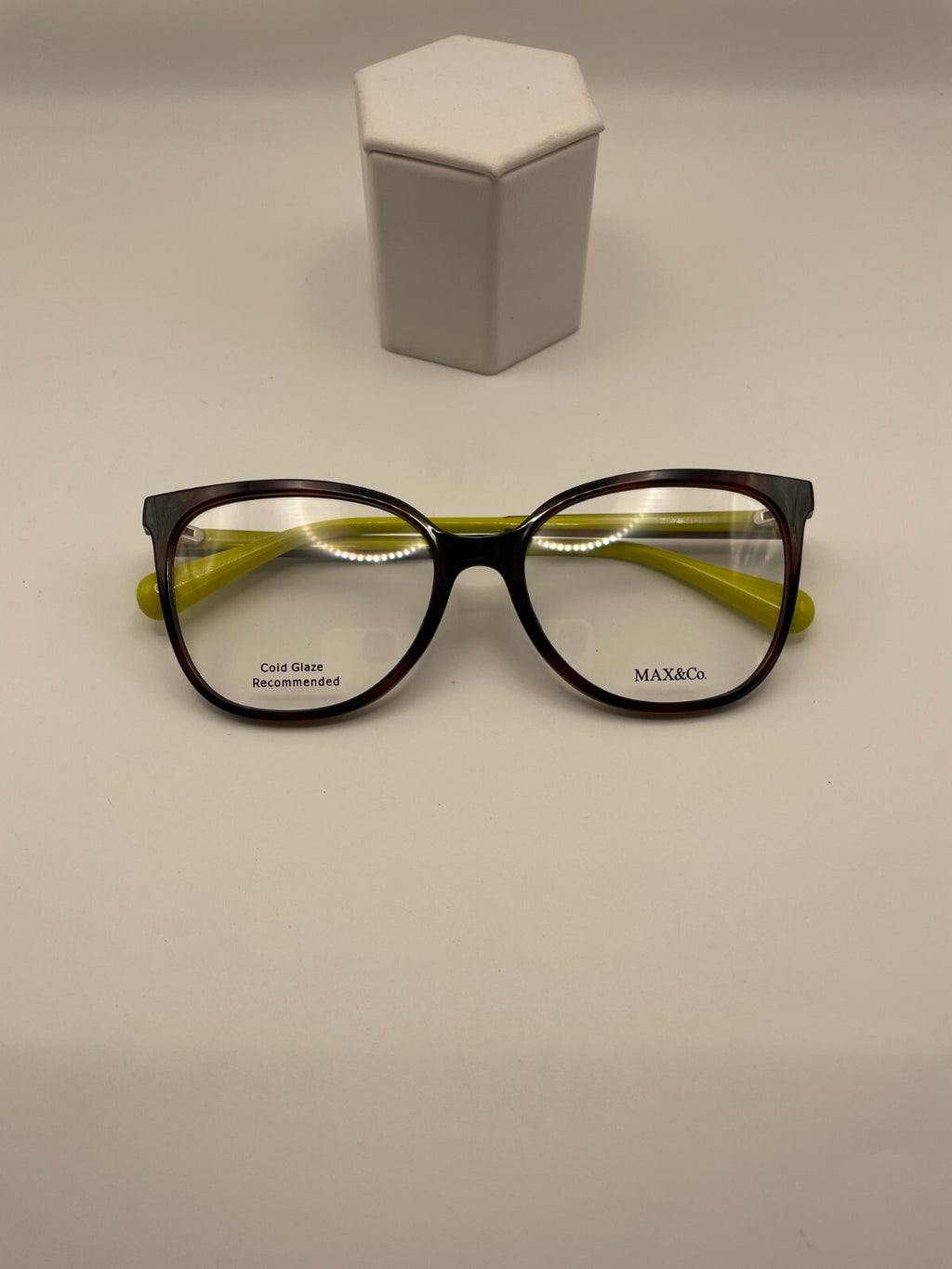 Max & Co Brand MO5022 Model 54 Eye Brown/Yellow NEW