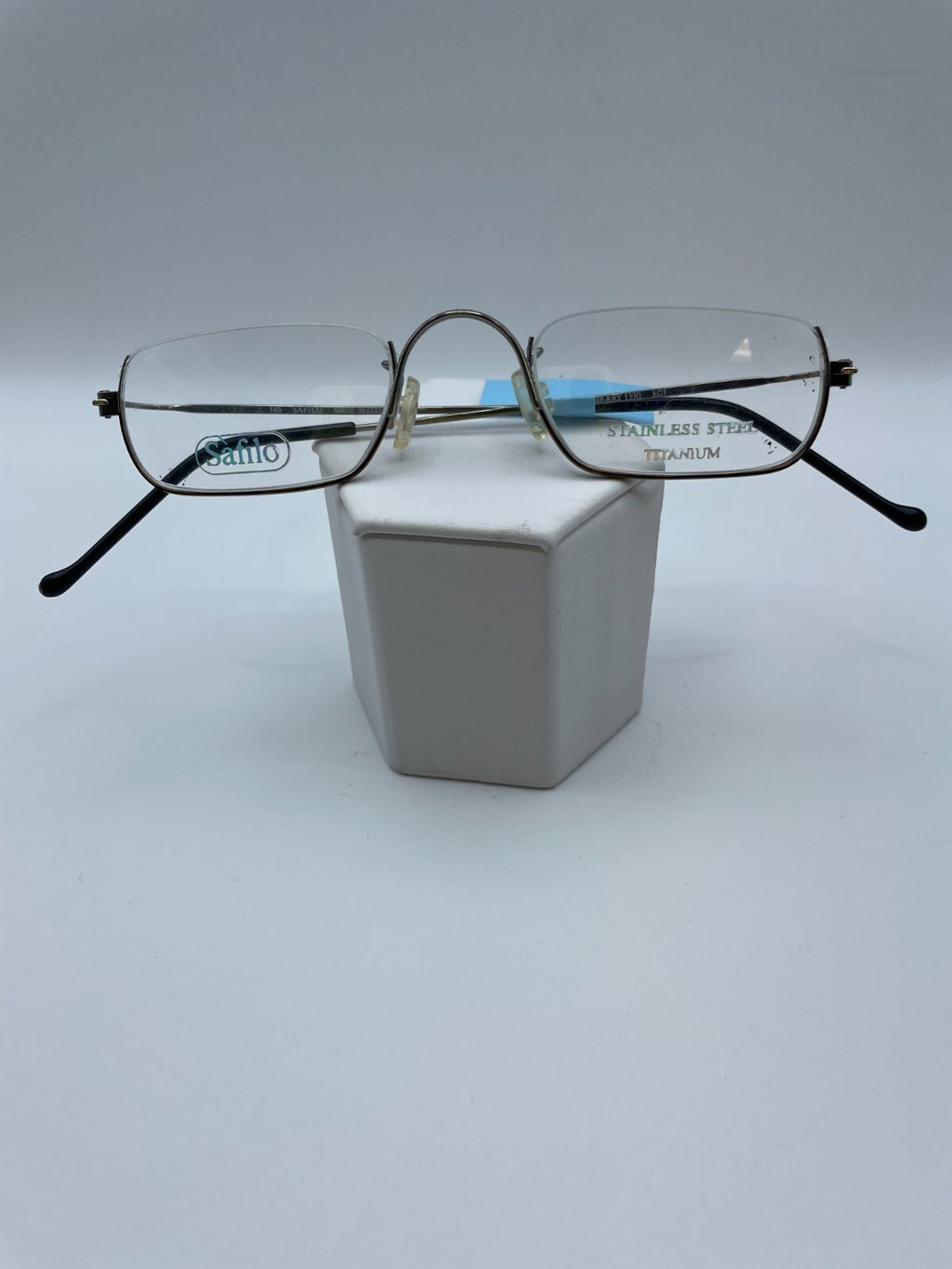 Elasta by Safilo Brand Library 1330 Model 47 Eye Silver NEW