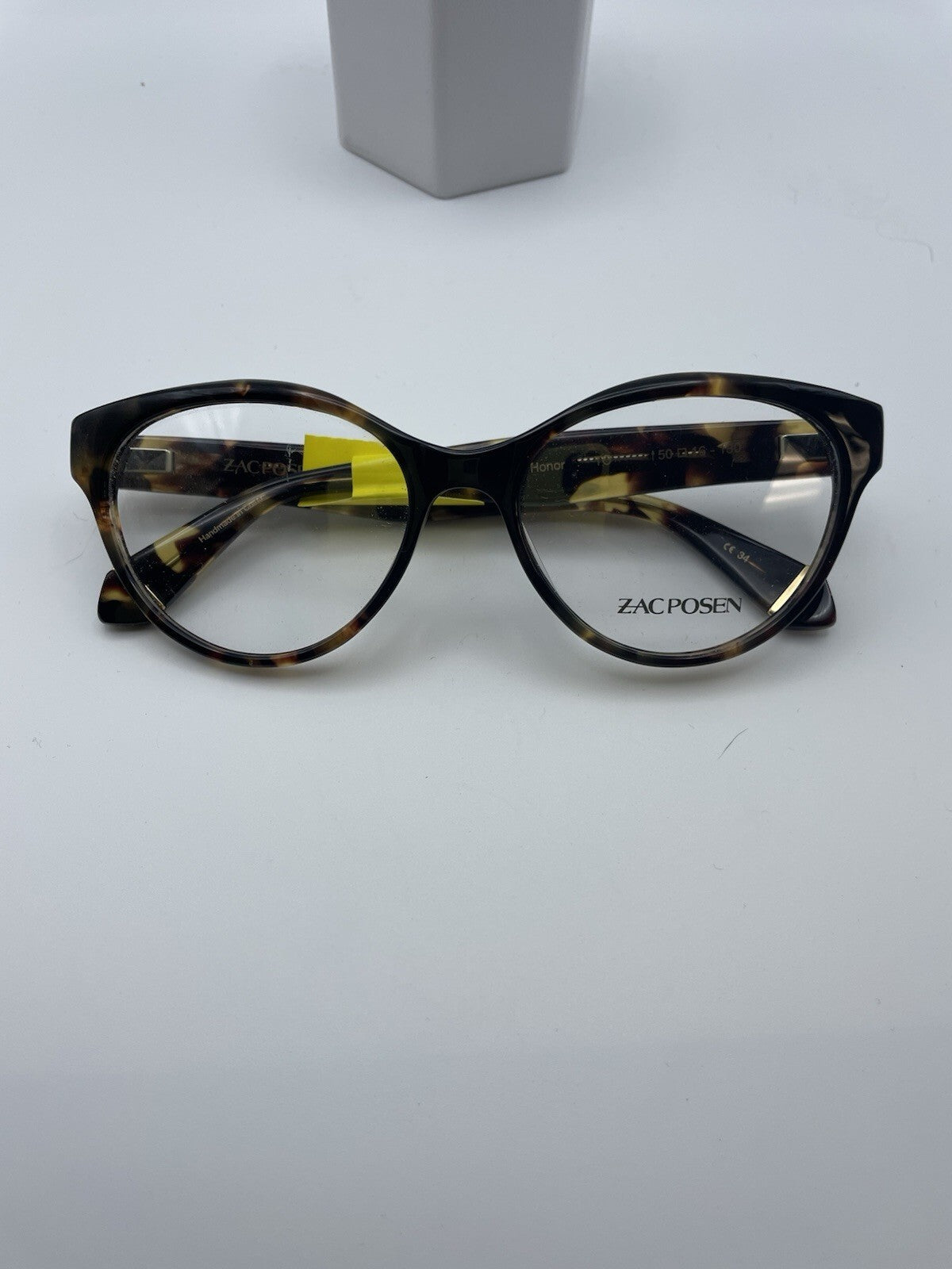 Zac Posen Brand Honor Model 50 Eye Tortoise NEW