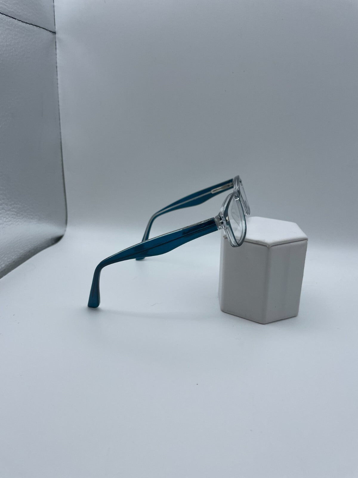 Modern Optical Brand Care Model 42 Eye Navy/Crystal NEW