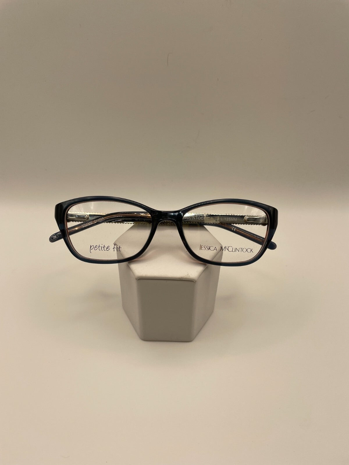 Jessica McClintock Brand JMC 4013 Model 49 Eye Blue Laminate NEW