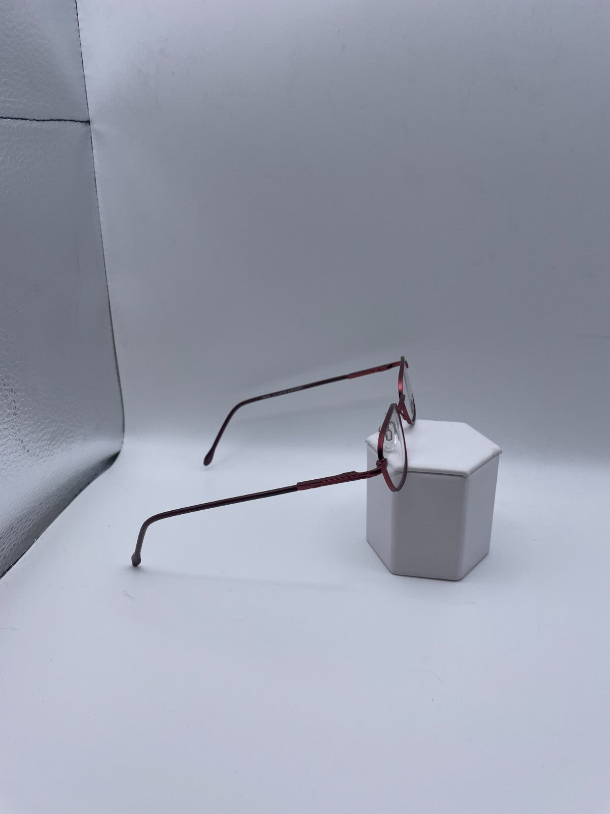 Modern Optical Brand Slide Model 48 Eye Burgundy NEW