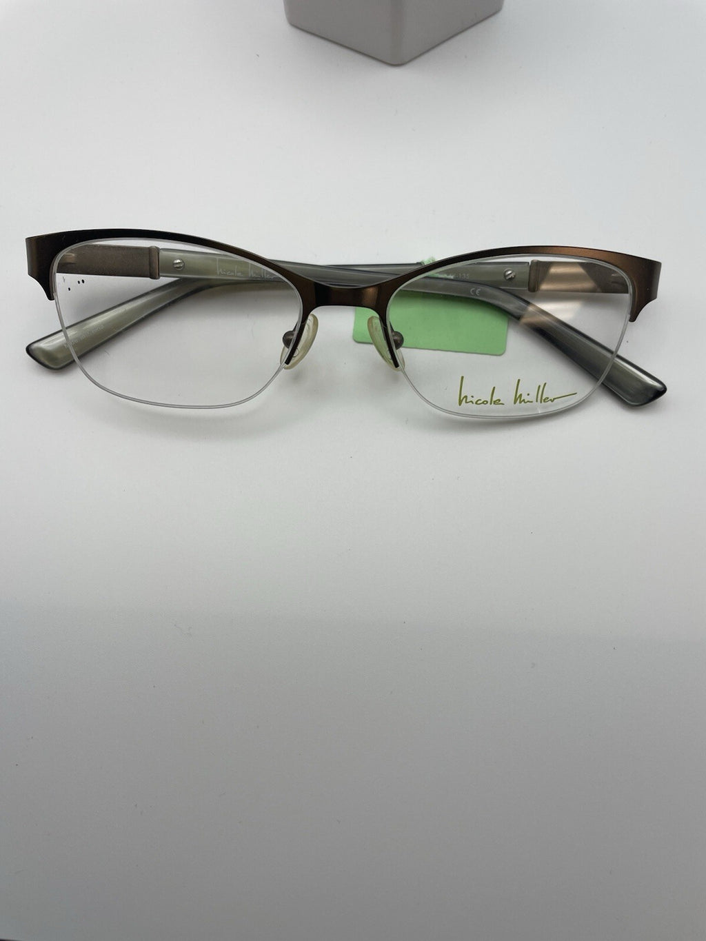 Nicole Miller Brand Grove Model 49 Eye Brown NEW