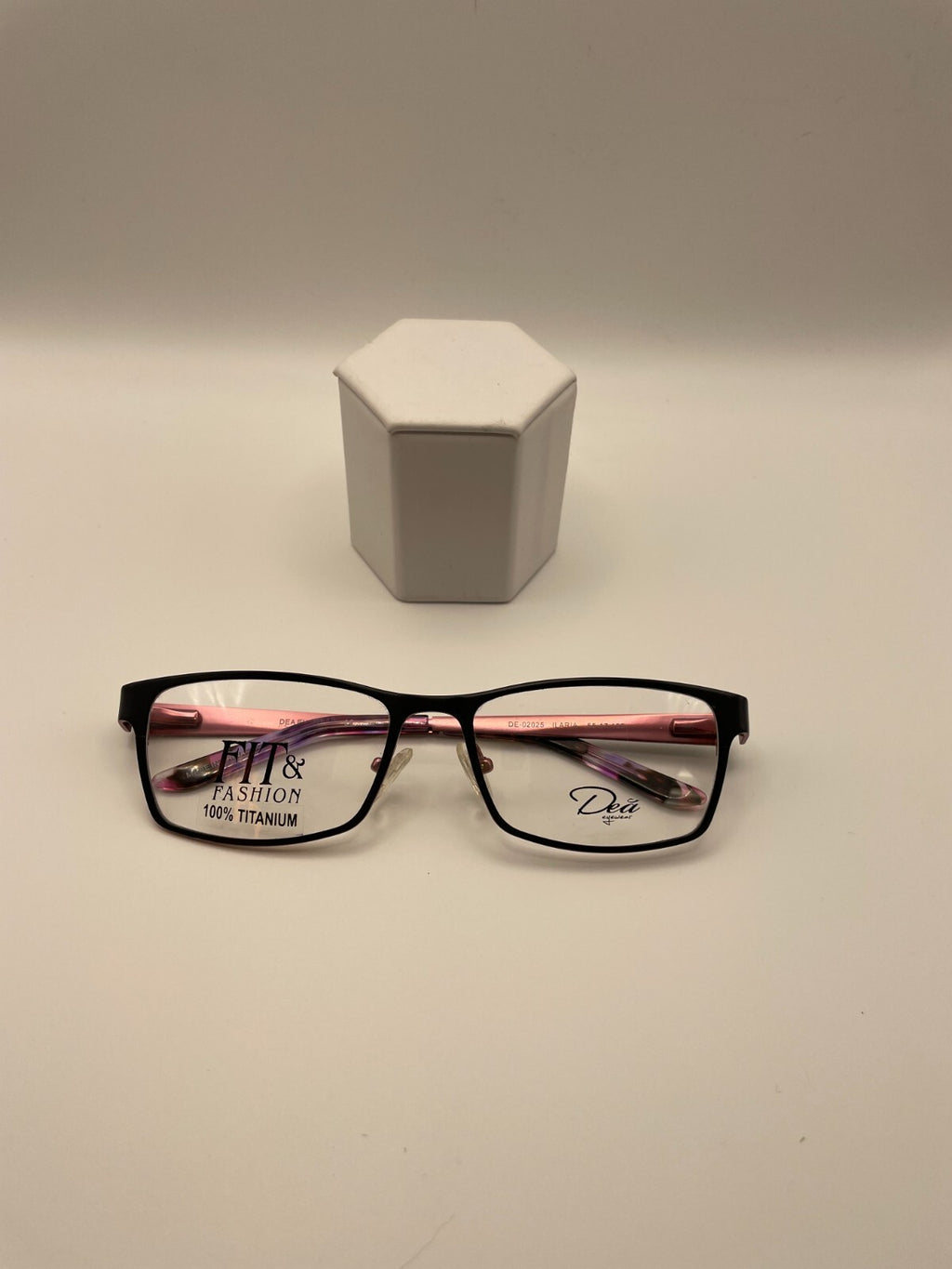 Dea Eyewear Brand DE-02025 ILARIA Model 55 Eye Pink NEW