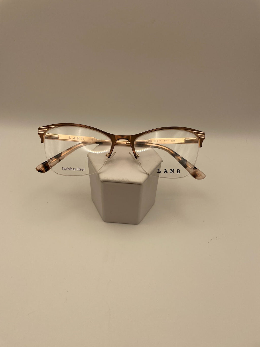 L.A.M.B. Brand LA072 Model 53 Eye BRN NEW