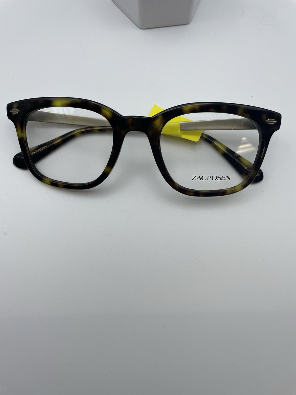 Zac Posen Brand Rhys Model 50 Eye Tortoise NEW