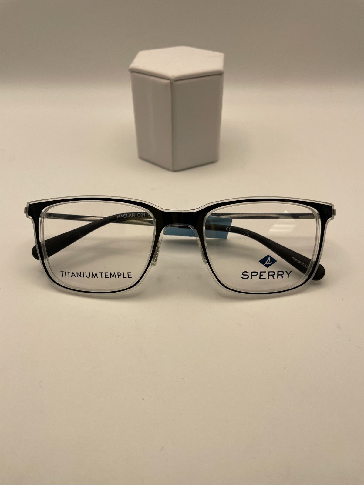 Sperry Brand Haslar Model 50 Eye Black NEW