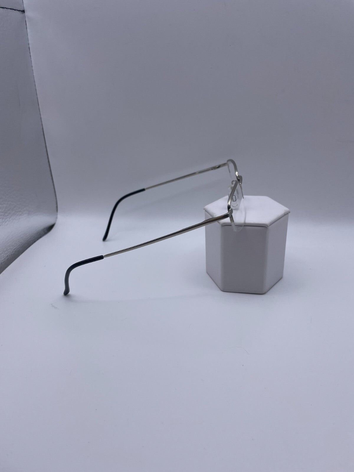 Modern Optical Brand Capricorn Model 49 Eye Silver NEW
