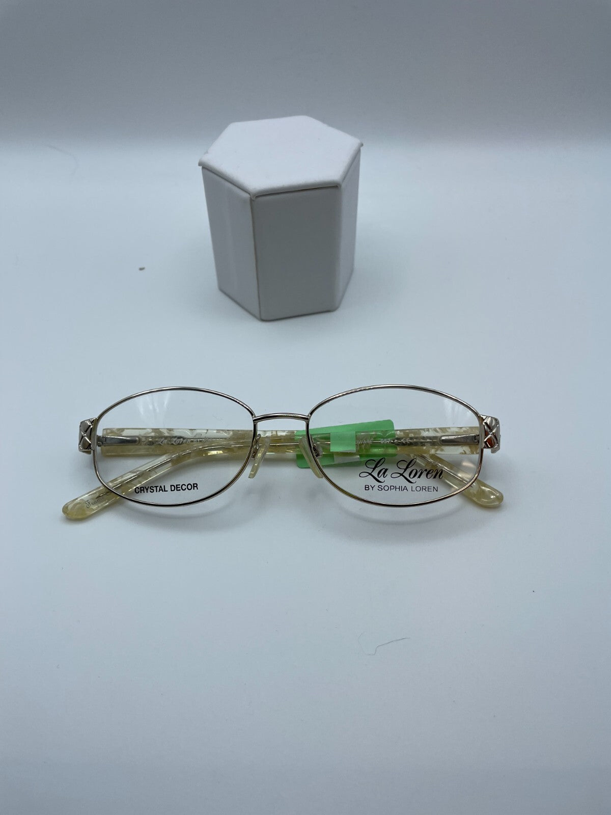 La Loren By Sophia Loren Eyewear Brand 913 Model 52 Eye Gold NEW