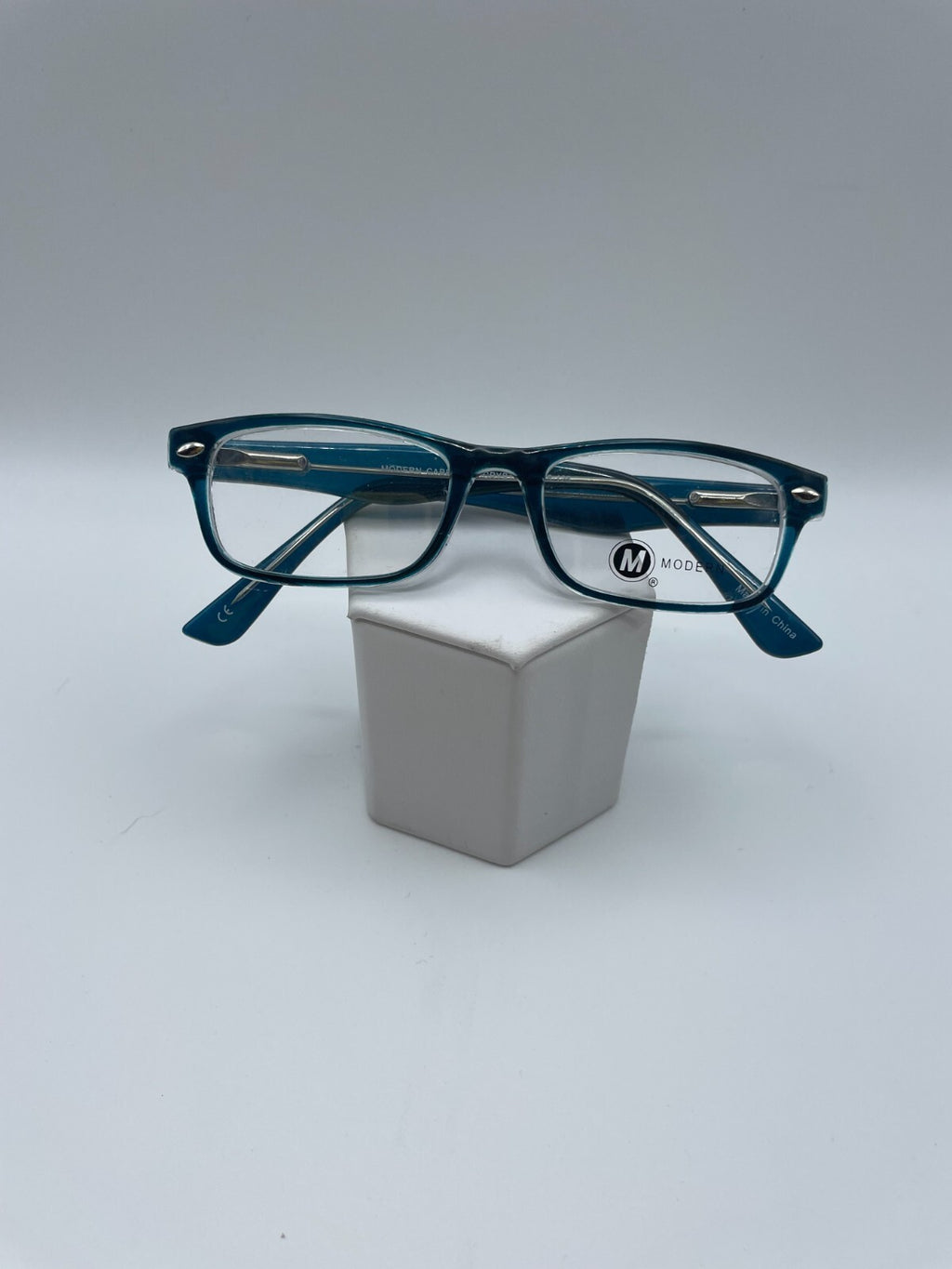 Modern Optical Brand Care Model 42 Eye Navy/Crystal NEW