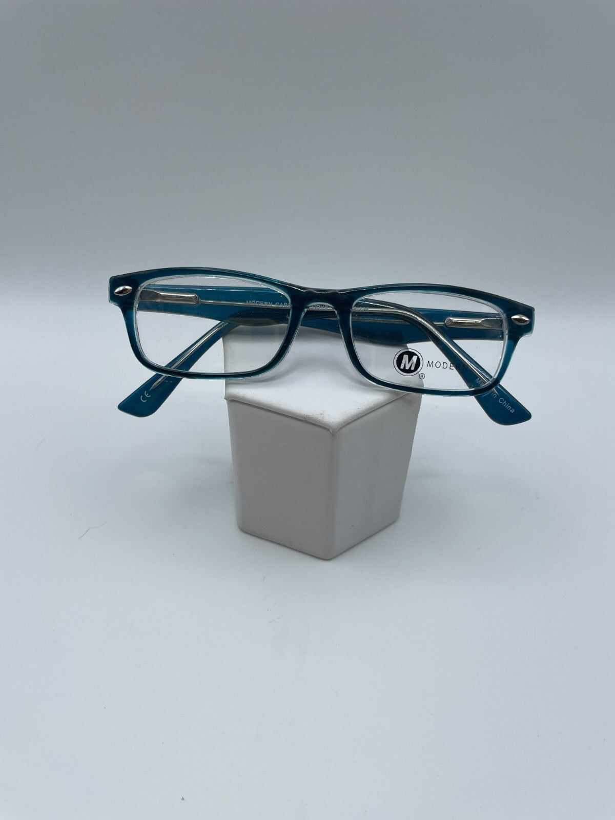 Modern Optical Brand Care Model 42 Eye Navy/Crystal NEW