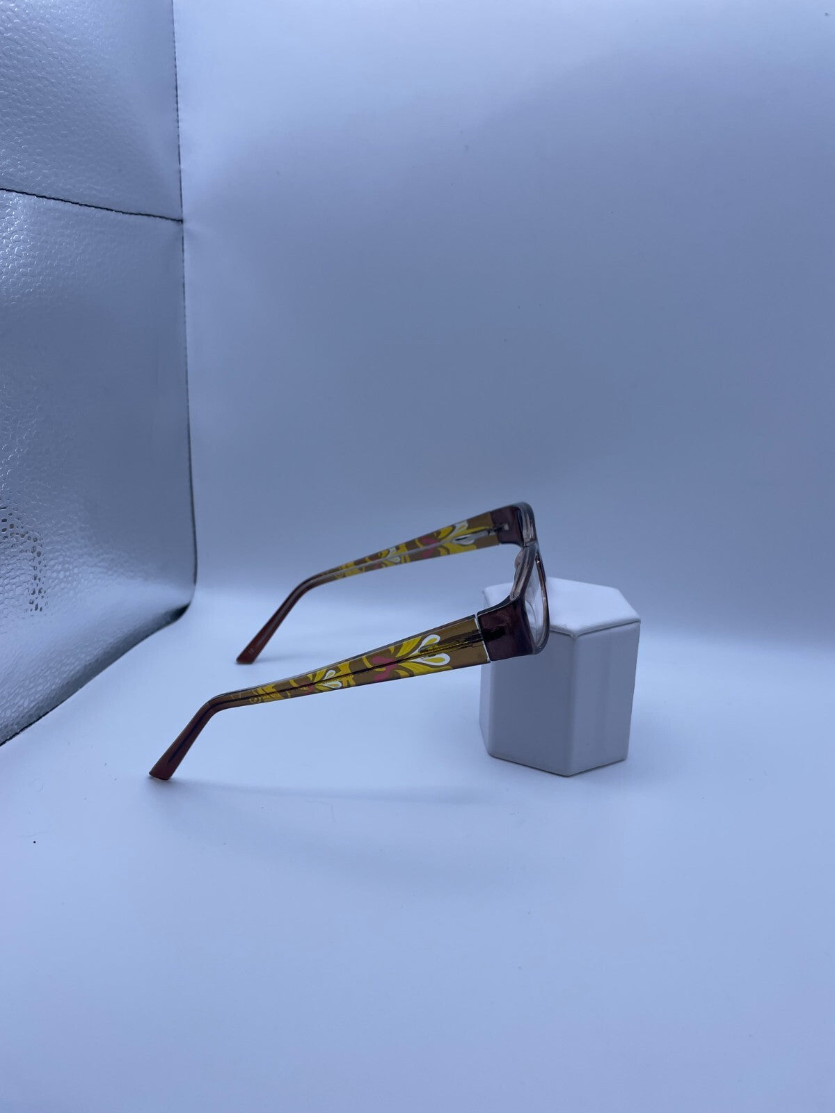 Modern Optical Brand Swirl Model 51 Eye Brown NEW