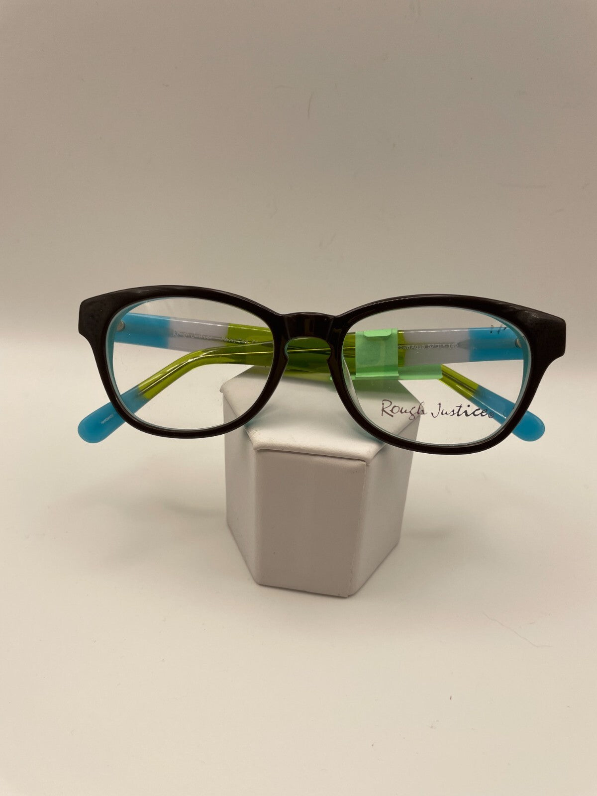 Rough Justice Brand Racey Cool Model 52 Eye Brown/Aqua NEW