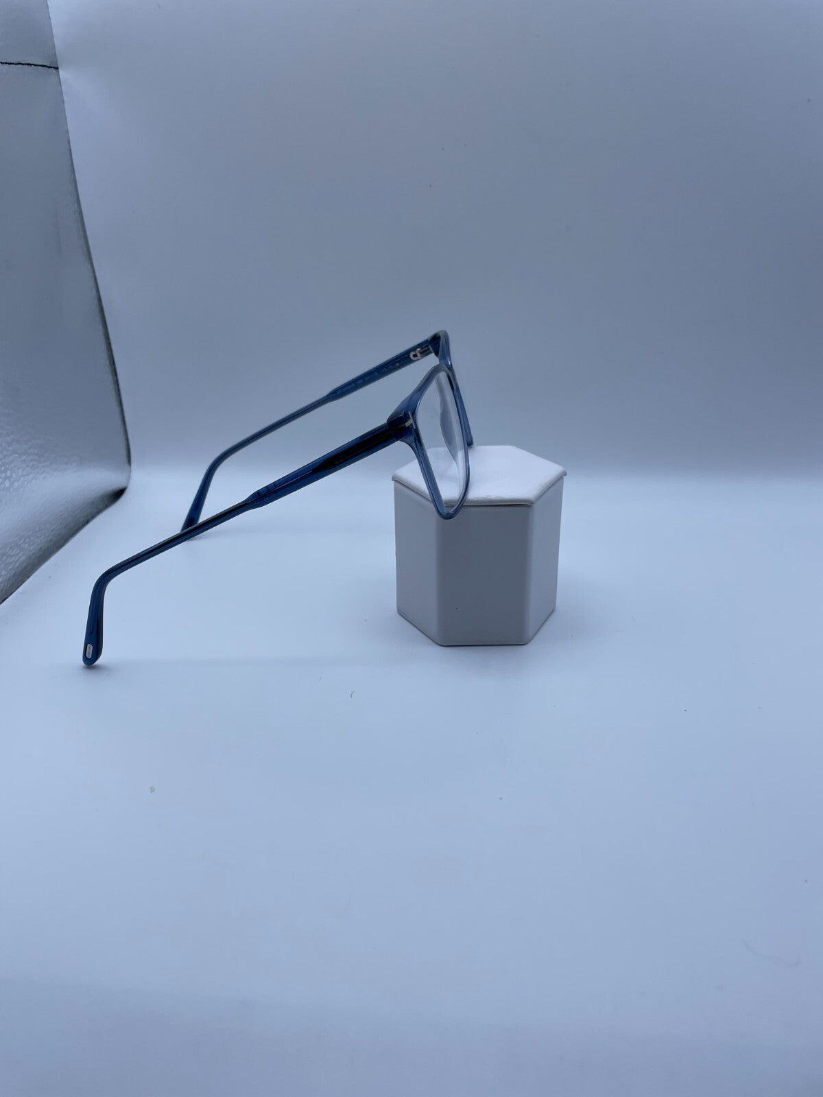 TOM FORD Brand TF5996-B Model 54 Eye Shiny Blue NEW