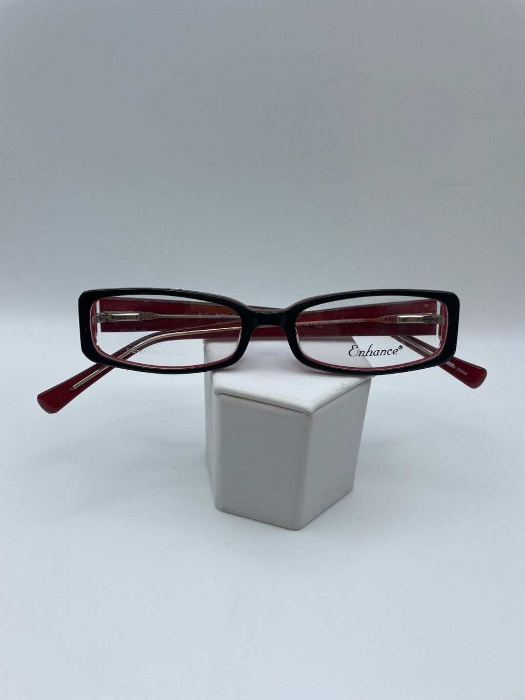 Enhance Brand 3709 Model 51 Eye Onyx/Burgundy Fade NEW